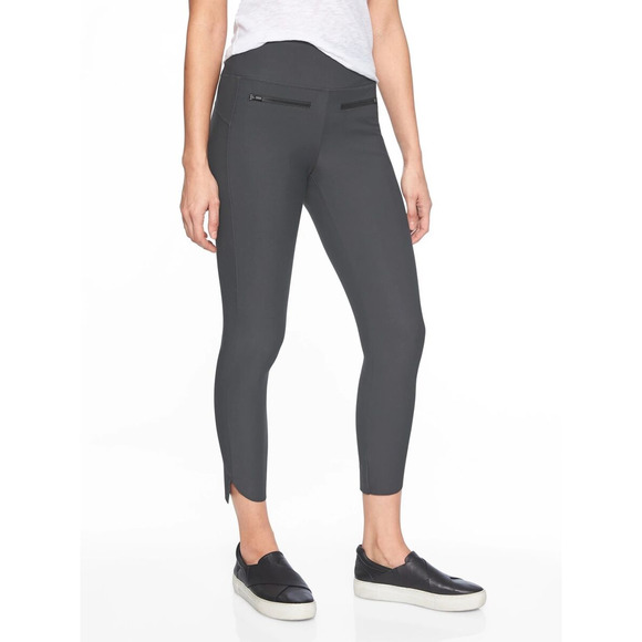Athleta Pants - Athleta | Gray Stellar Crop Pant Women's Small Petite Soft & Stretchy